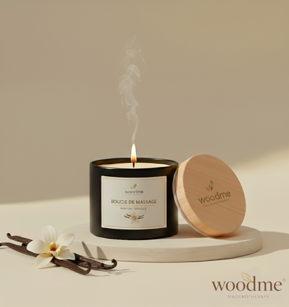 Duftende Massagekerze – Woodme