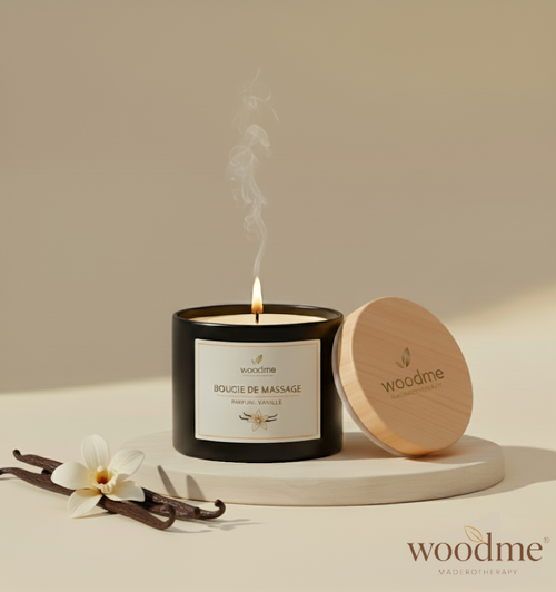 Duftende Massagekerze – Woodme