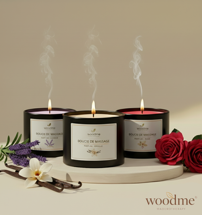 Duftende Massagekerze – Woodme