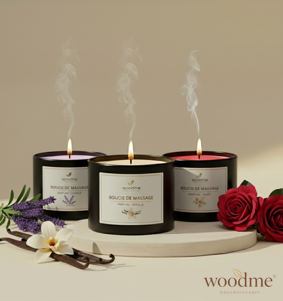 3 Massagekerzen – Woodme