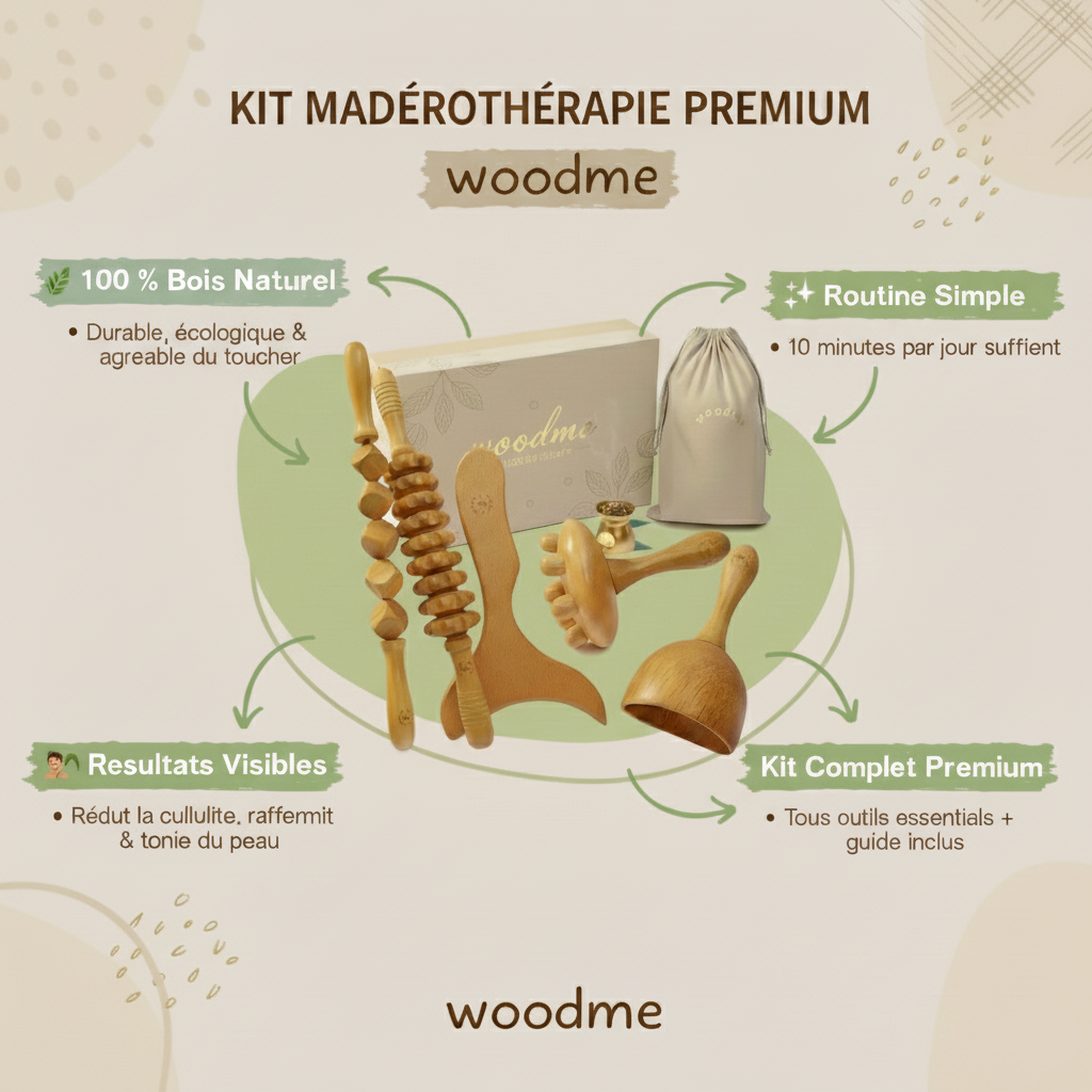 Woodme - Maderotherapie-Set