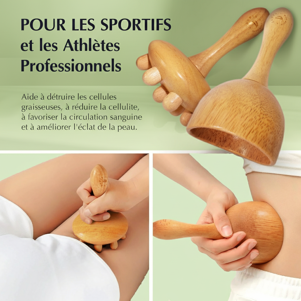 Woodme - Maderotherapie-Set
